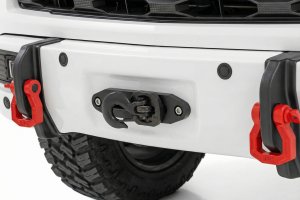 Chevrolet Silverado 1500 Bumper - Front - Rough Country - FXS - Summit White - '23-'26